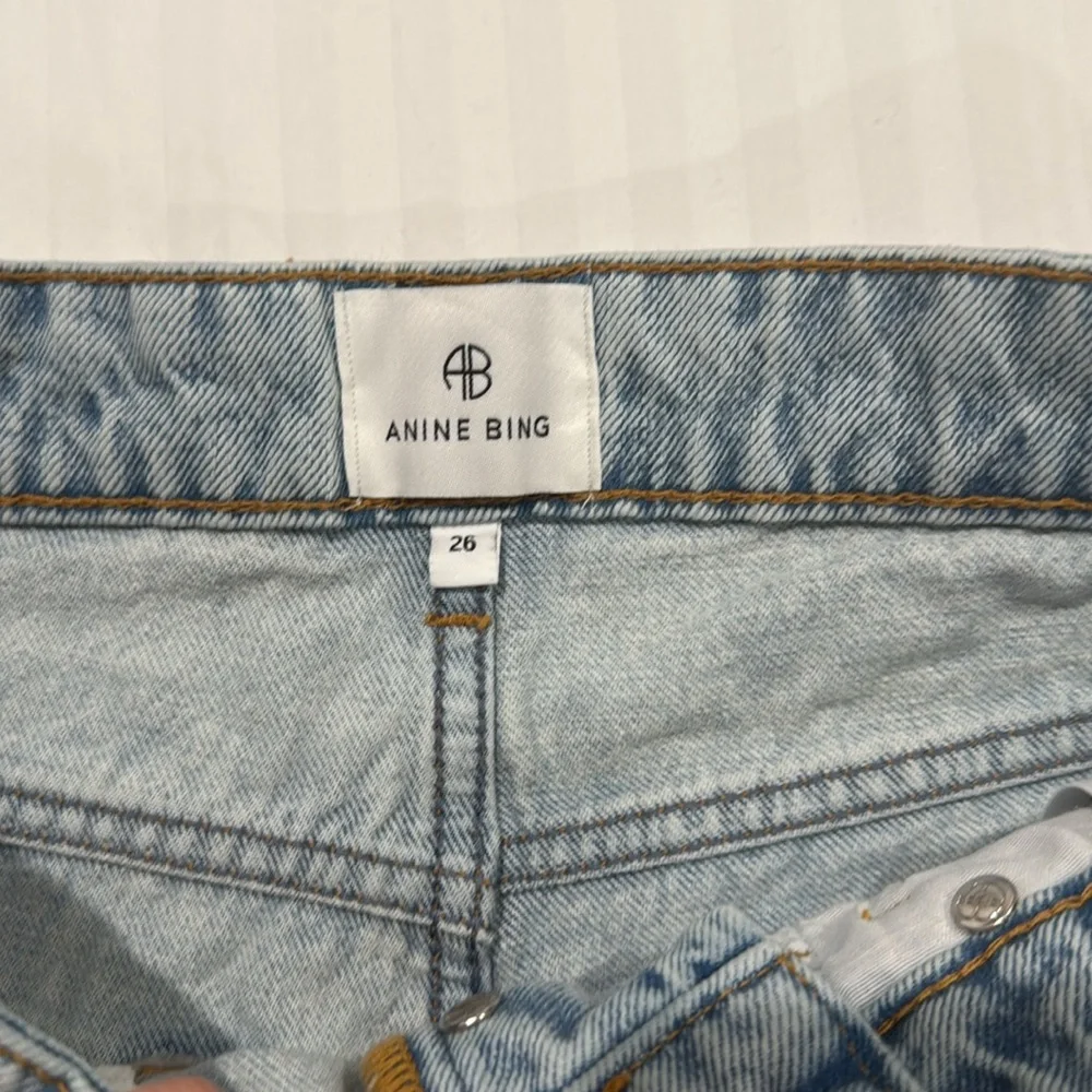 NWOT‎ Anine Bing Denim Shorts